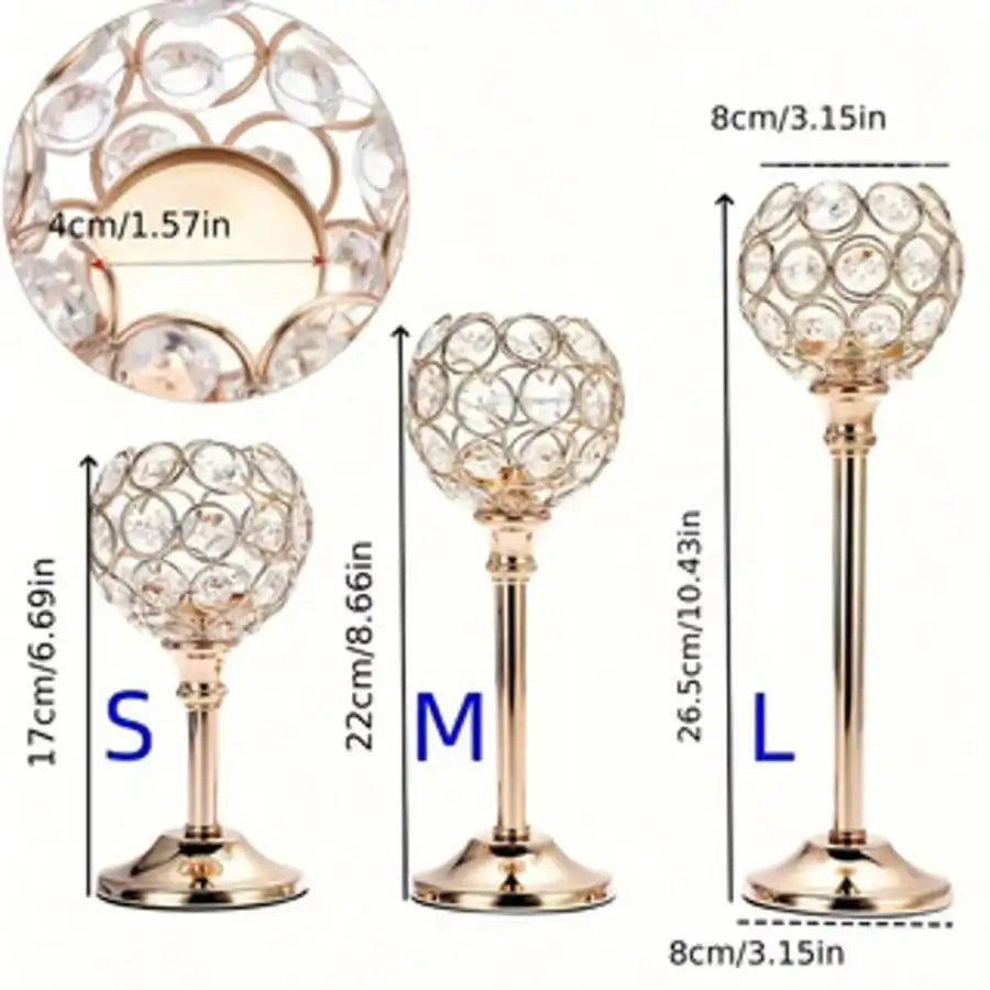 Crystal Candle Holders