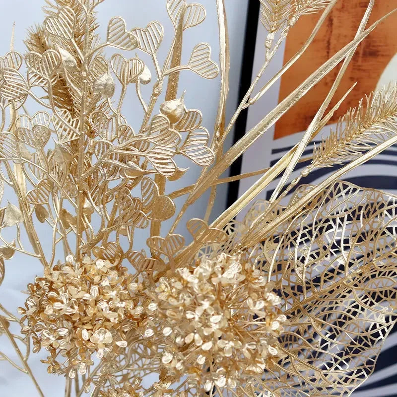 Golden Leaf Wedding Decor Branch