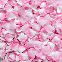 500Ps 5*5CM Artificial White Rose Petal For Wedding Party Decoration Romantic Flower Silk Petals Rosas Para Casamento Supplies