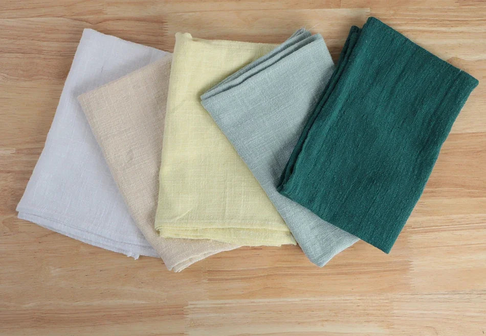 Elegant Cotton Table Napkins for Dining Setup