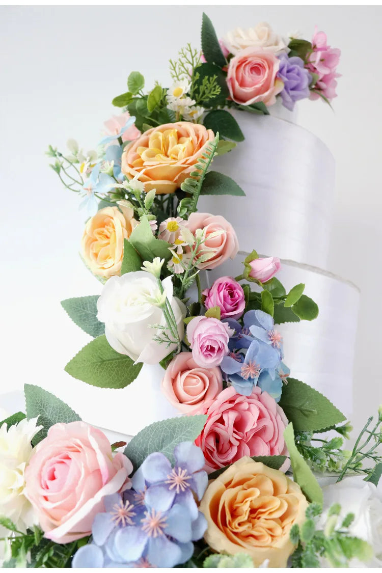 Floral Wedding Cake Topper