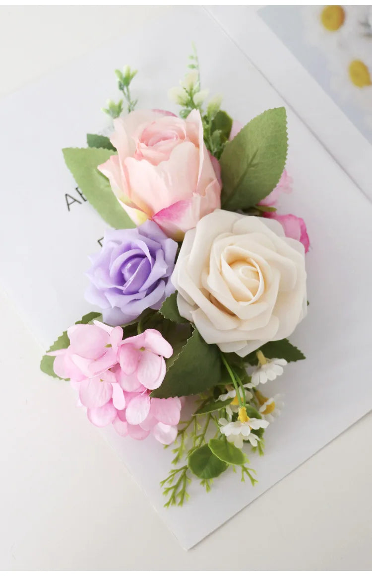 Floral Wedding Cake Topper