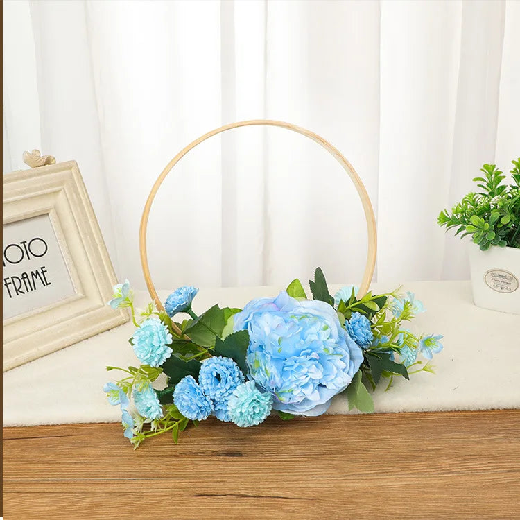 Bridesmaid Flower Wreath Bouquet