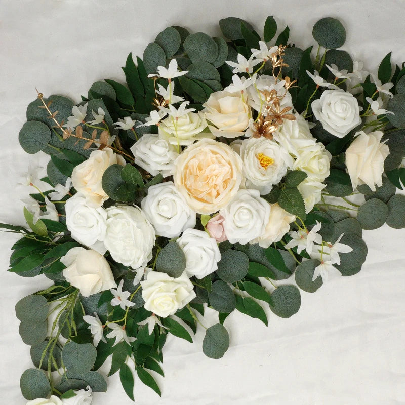 Premium Wedding Arch Flower Swag Decoration Set