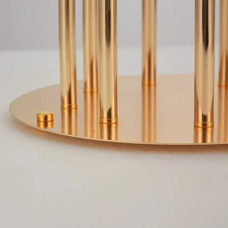 Modern Gold Candle Holder Set