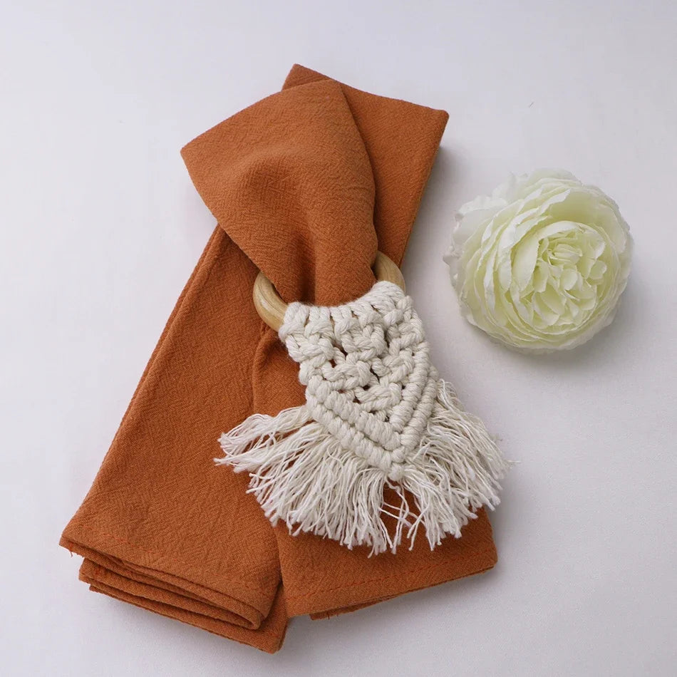 Elegant Cotton Table Napkins for Dining Setup