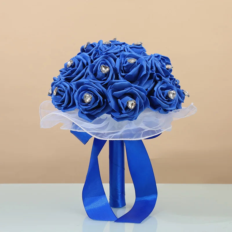 Bride Bridesmaid Wedding 1 bouquet of wedding flowers, bridal shower W