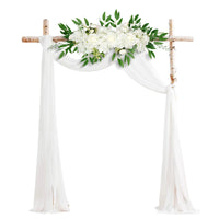 Artificial Wedding Arch Flowers Wedding Flower Garlands Silk Rose Flower Swag Floral For Wedding Arch Table Door Wall Decoration