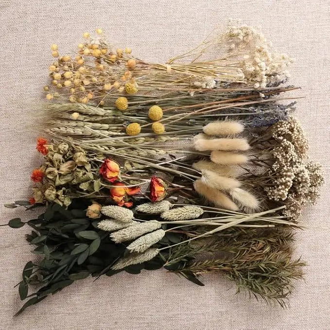 Natural Dried Flower Arrangement Kit