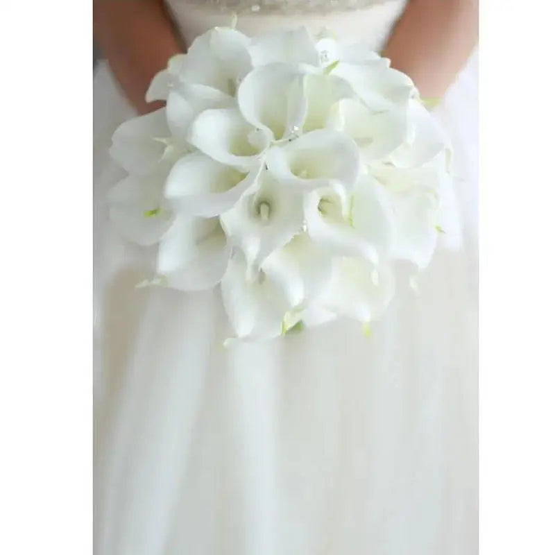 PU Calla Lily Bridal Bouquet