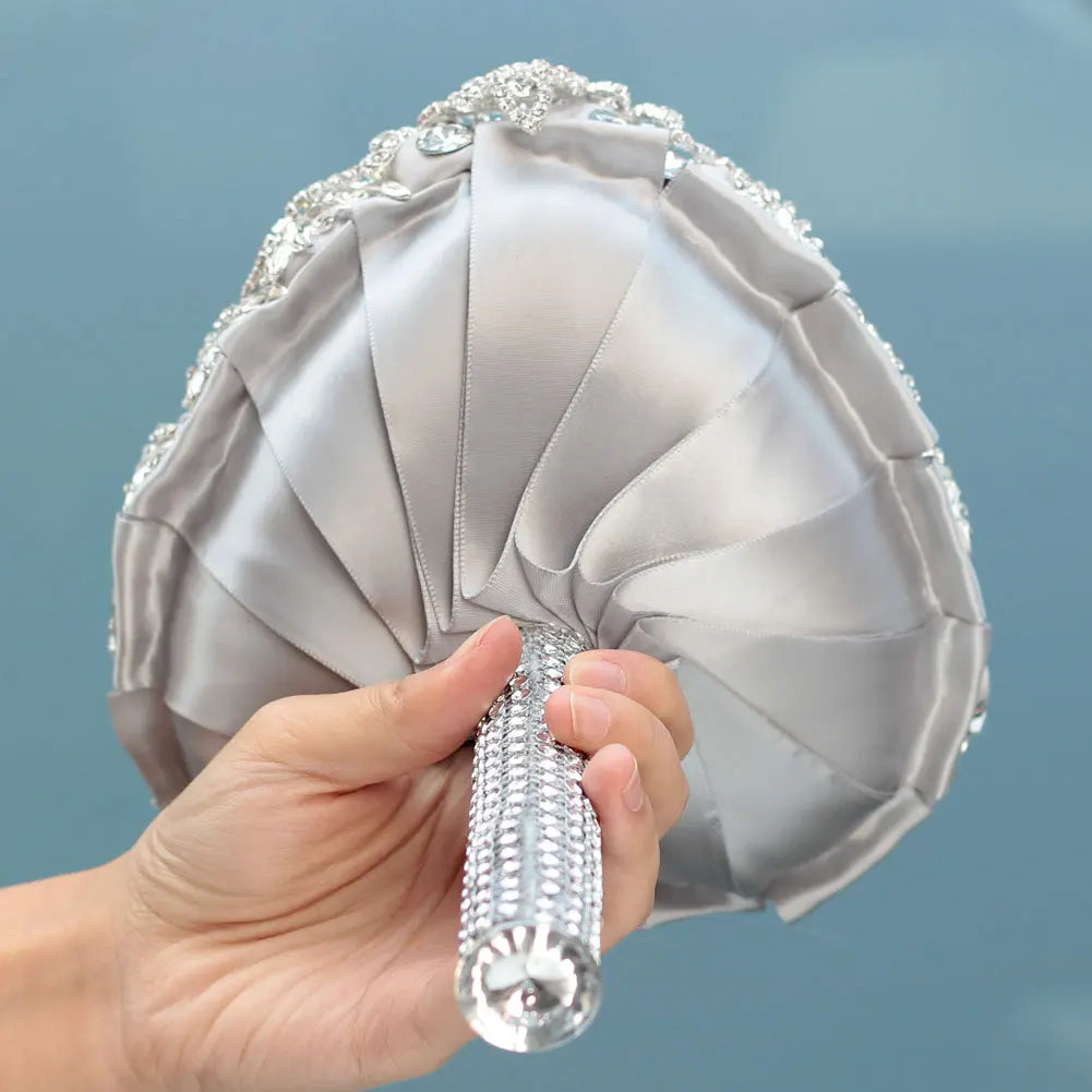 Heart Shape Brooch Bridal Bouquet