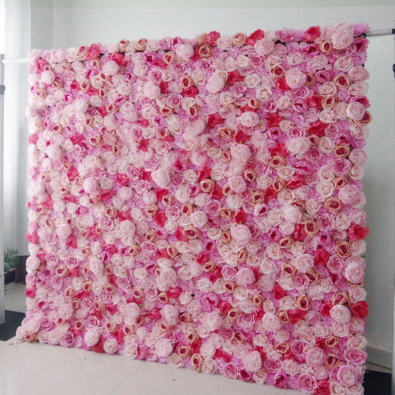 Luxury Rose Floral Wall Backdrop Event Decor