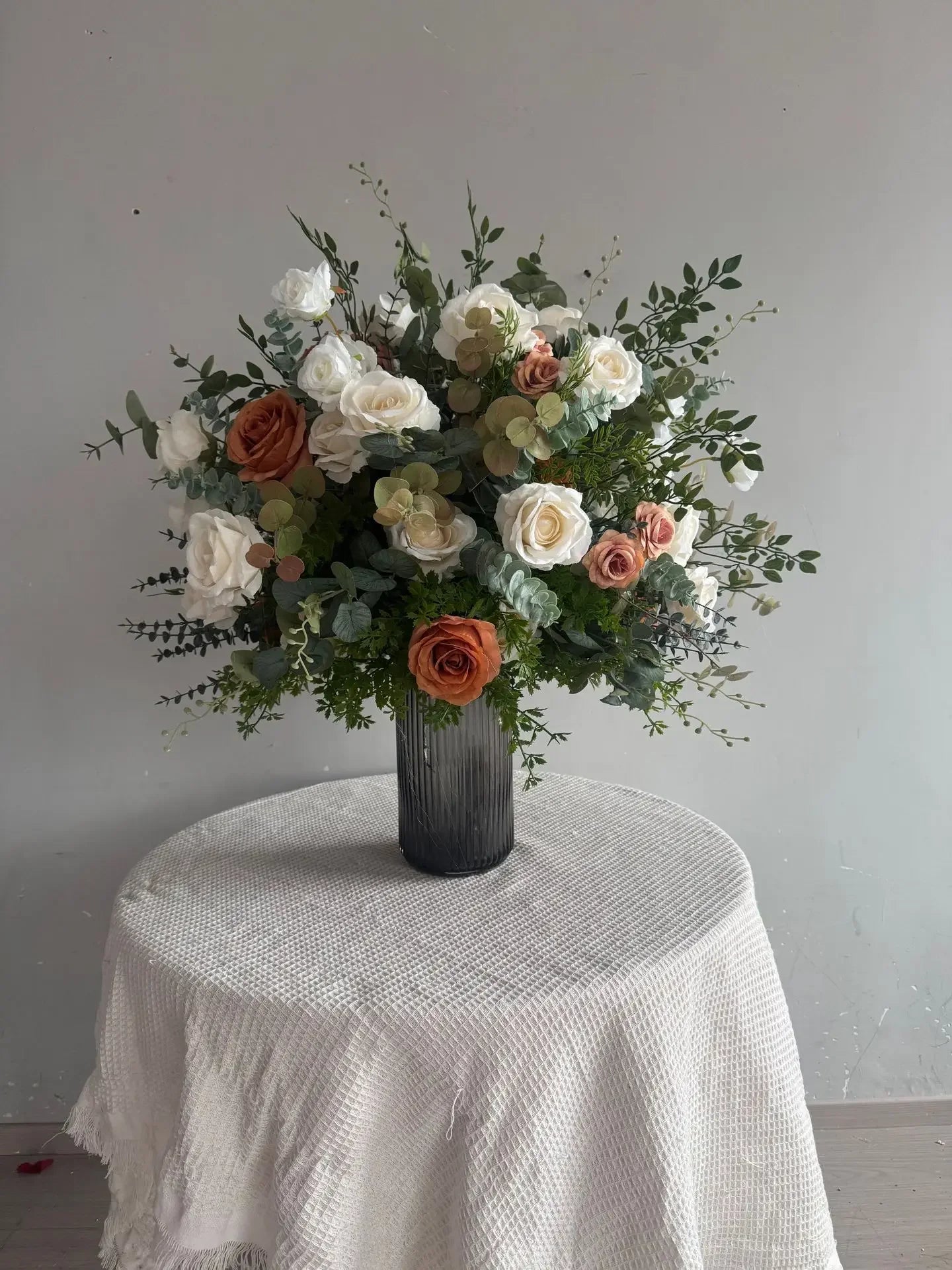 Neutral Toned Floral Arrangement Set