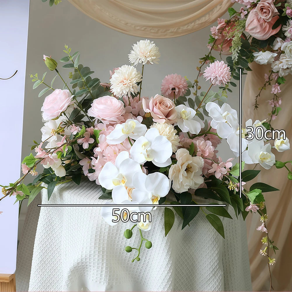 Romantic Pastel Floral Arrangement Set