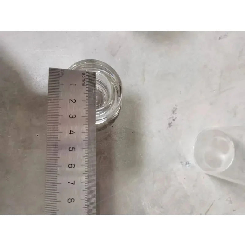 Tall Clear Glass Candle Holders