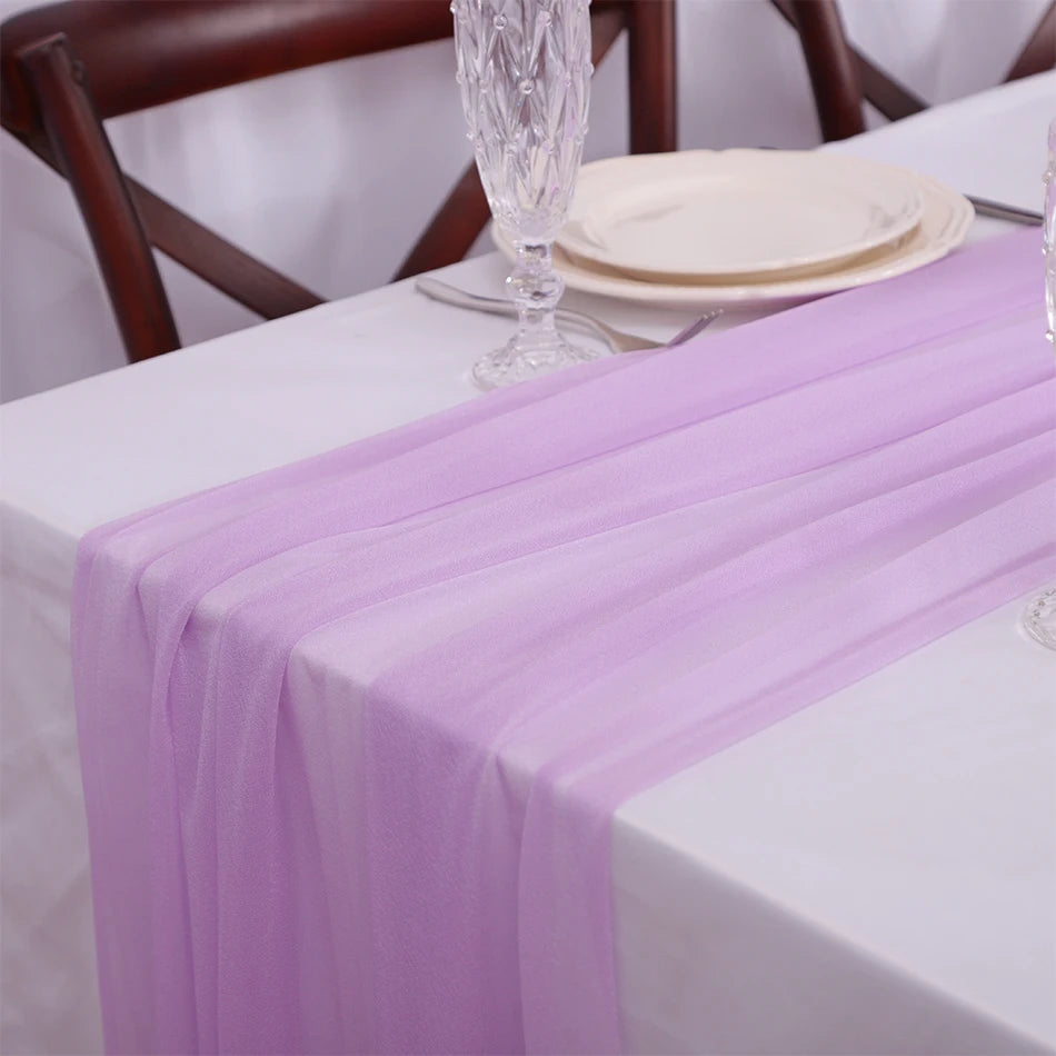 Soft Chiffon Drape for Backdrops, Arch or Table Runner