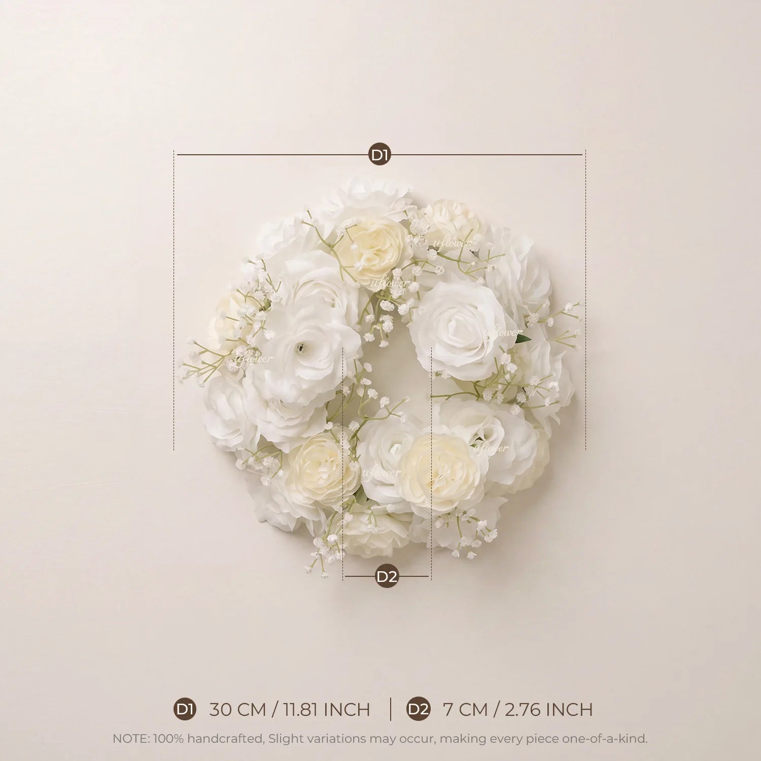 Romantic Pink and White Floral Centerpiece