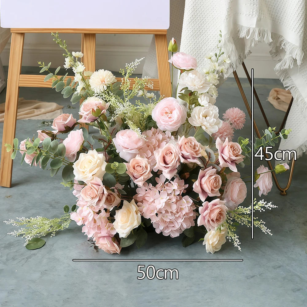 Romantic Pastel Floral Arrangement Set