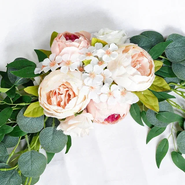 Premium Peony Floral Door Lintel Wedding Decor