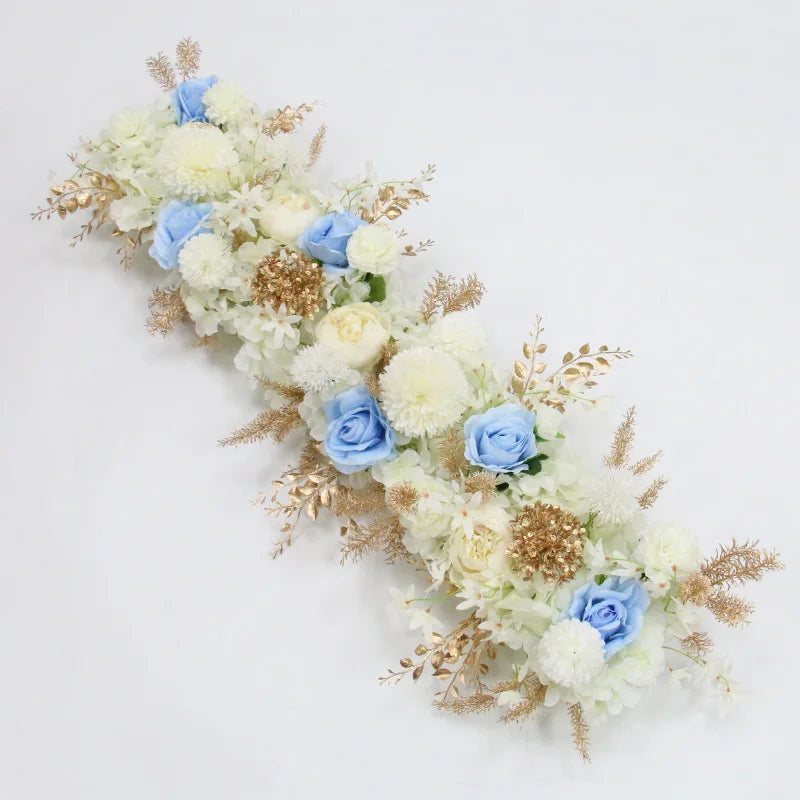 Boho Rose & Hydrangea Wedding Floral Arrangement – 4 Colors