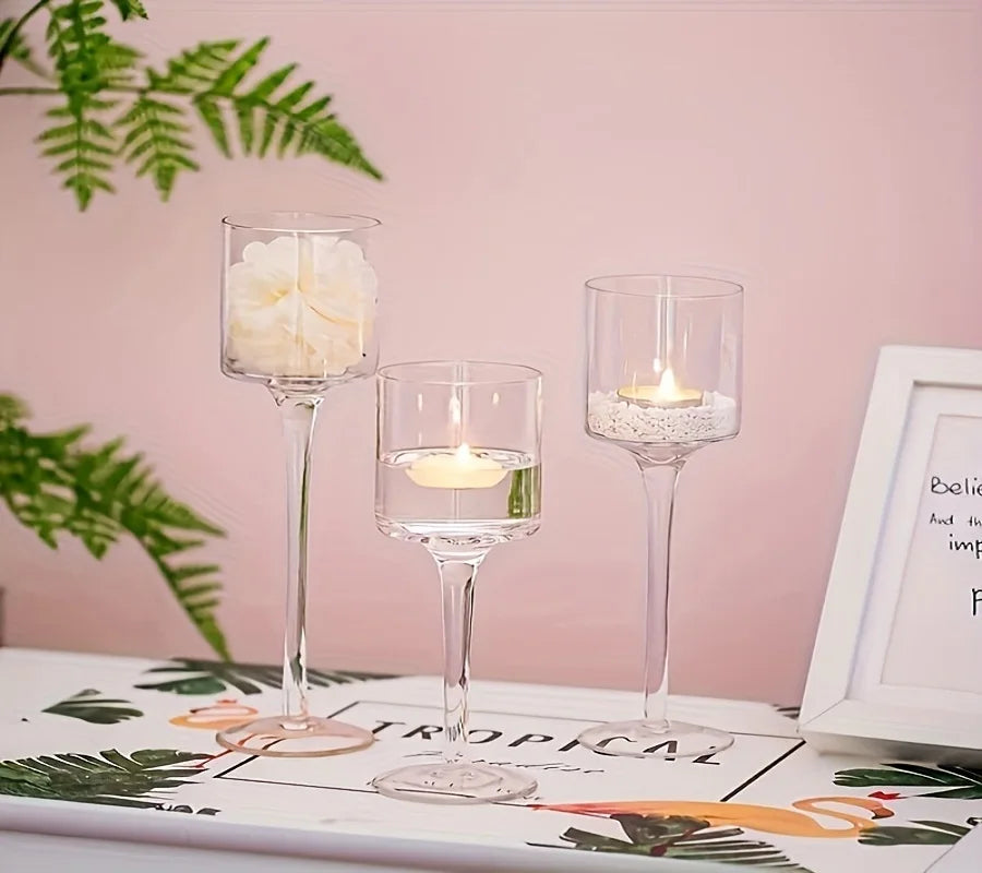 Elegant Glass Votive Holders