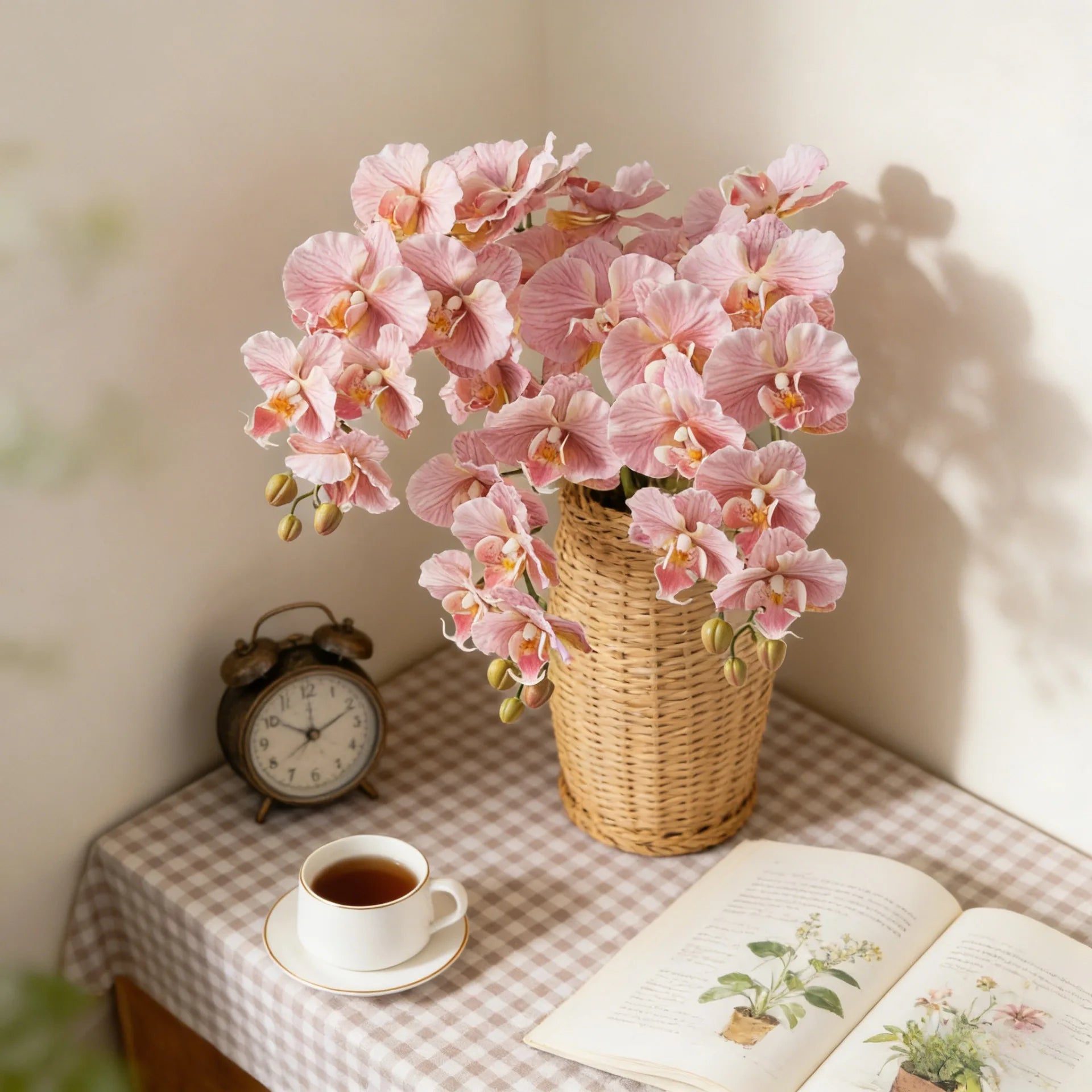 38in Artificial Phalaenopsis Orchid