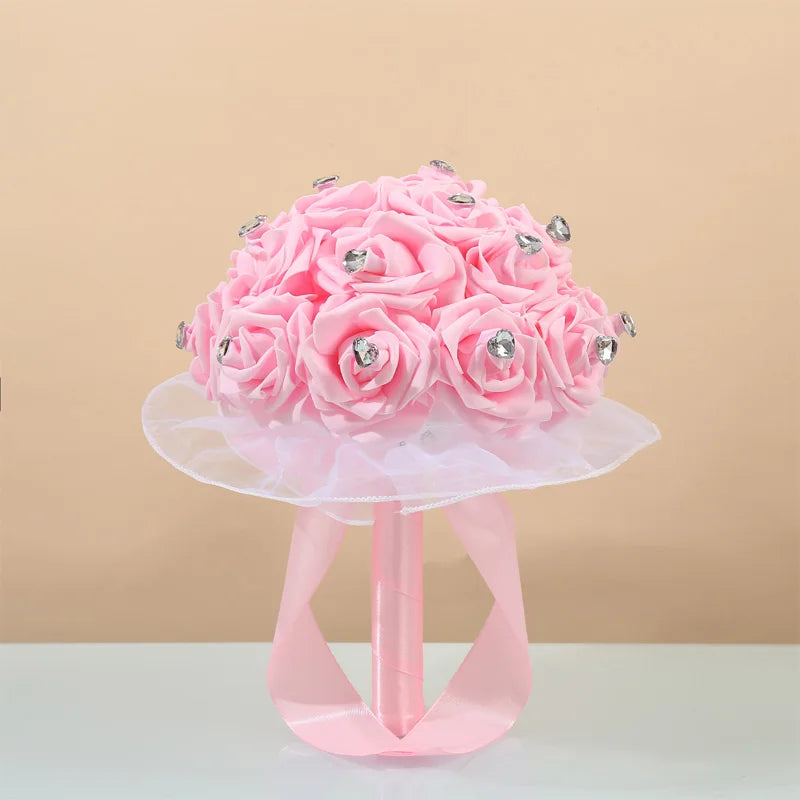 Bride Bridesmaid Wedding 1 bouquet of wedding flowers, bridal shower W