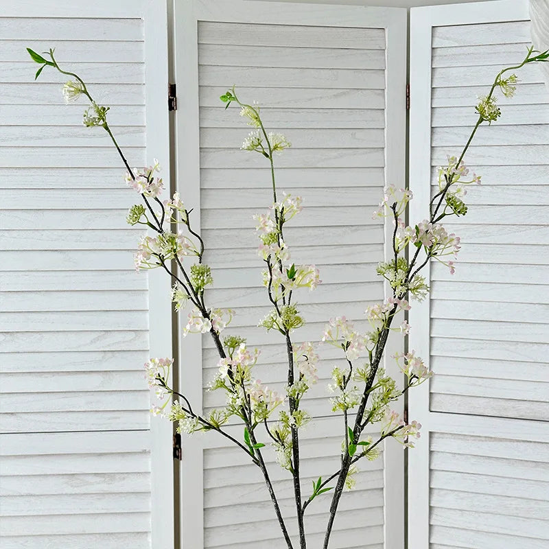 Snow Willow Long Branch Decor