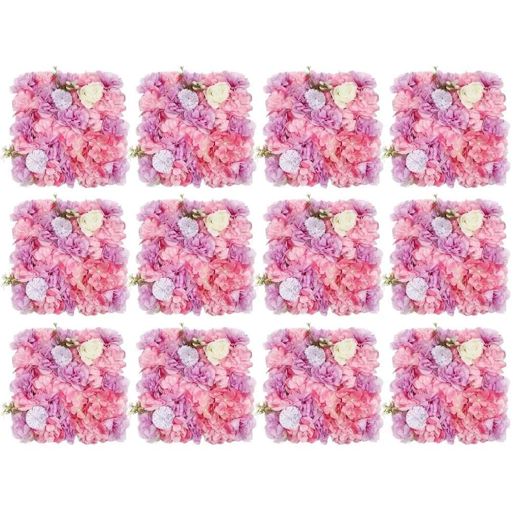 3D Floral Wall Panel Wedding Backdrop Decor