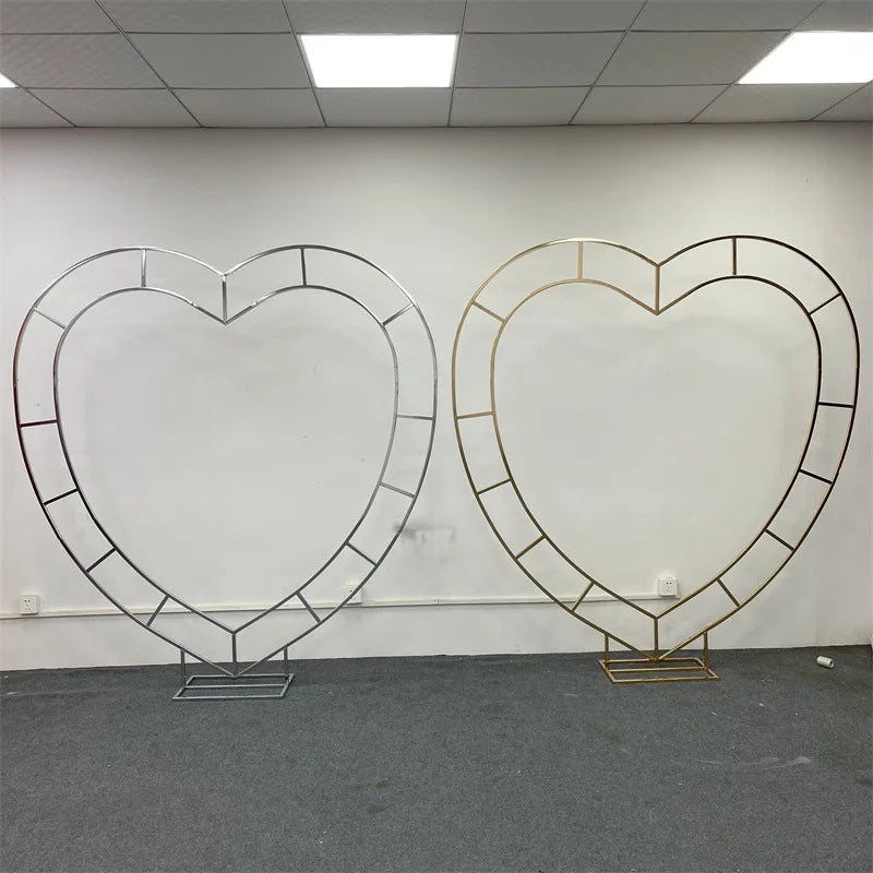 Metal Wedding Arch Screen Backdrop Decoration Frame
