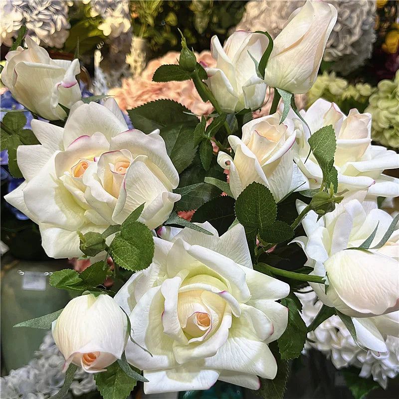 Real Touch Artificial Rose Stem