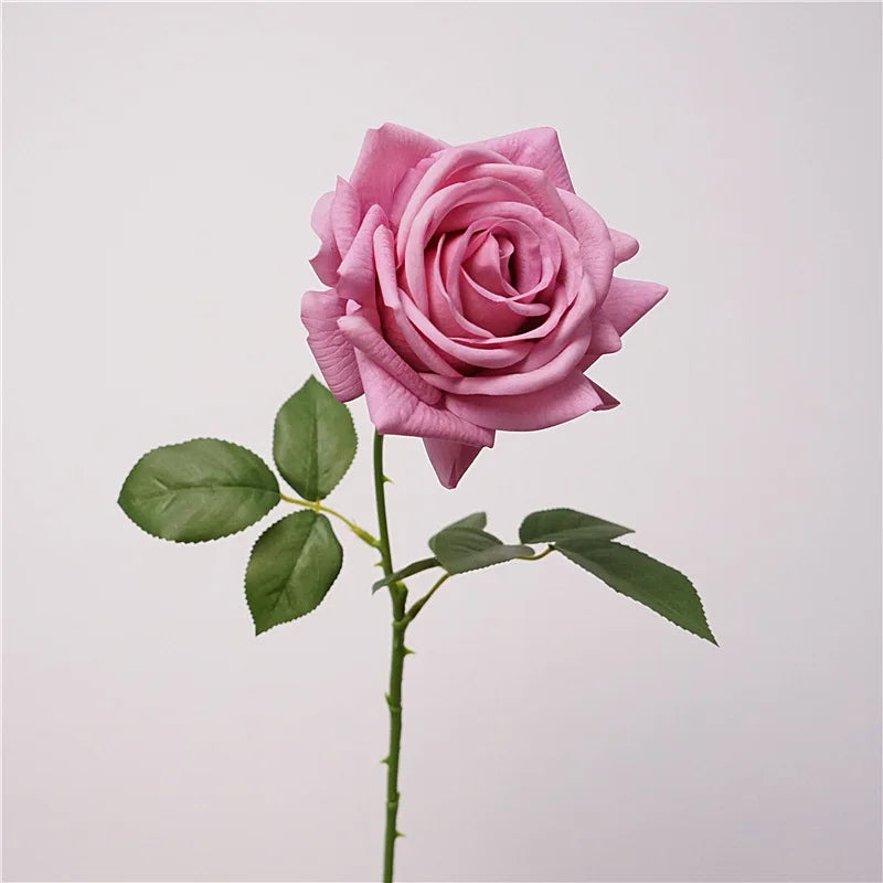 Real Touch Rose Flower Stem - 5 Piece Set