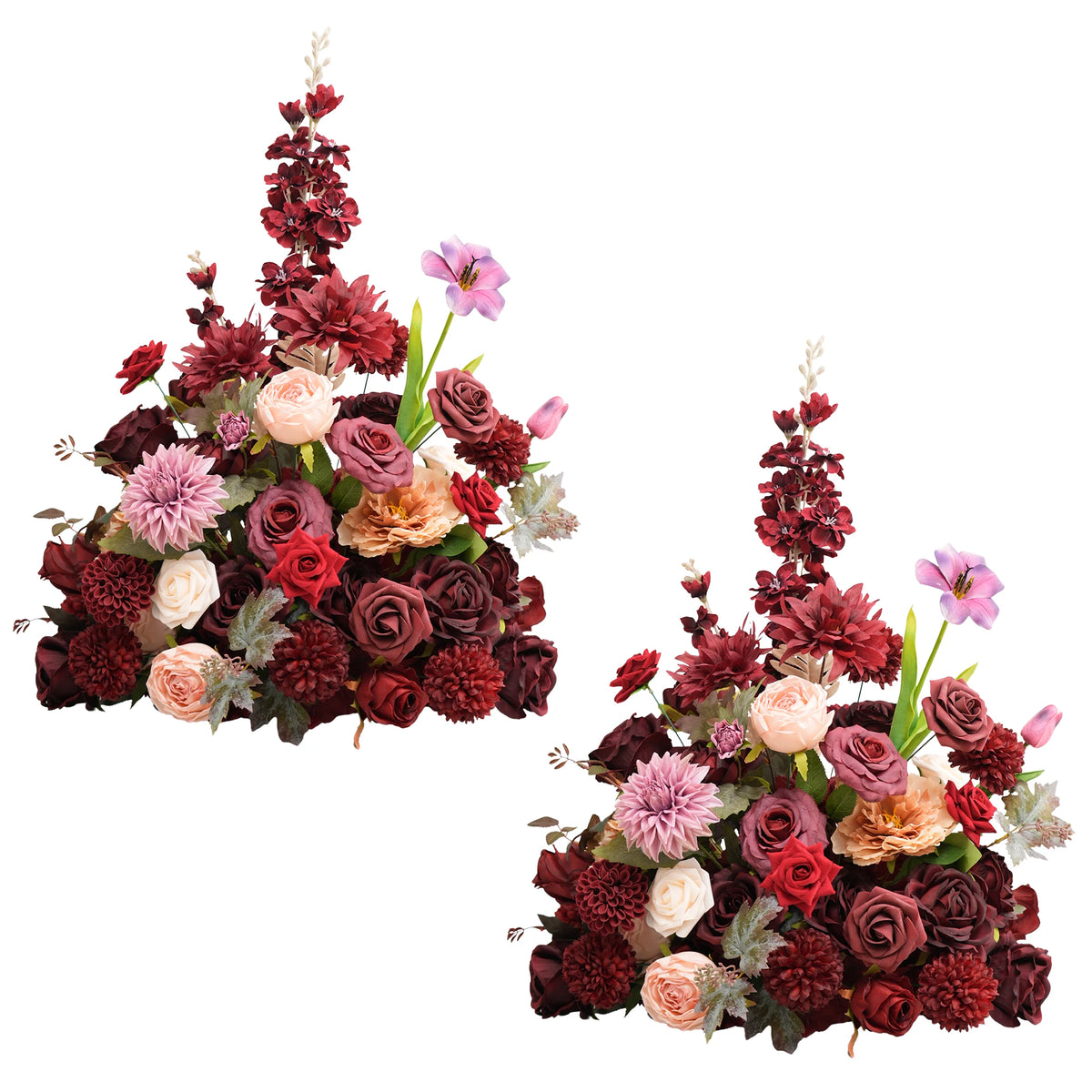 Lush Silk Floral Centerpiece Arrangement