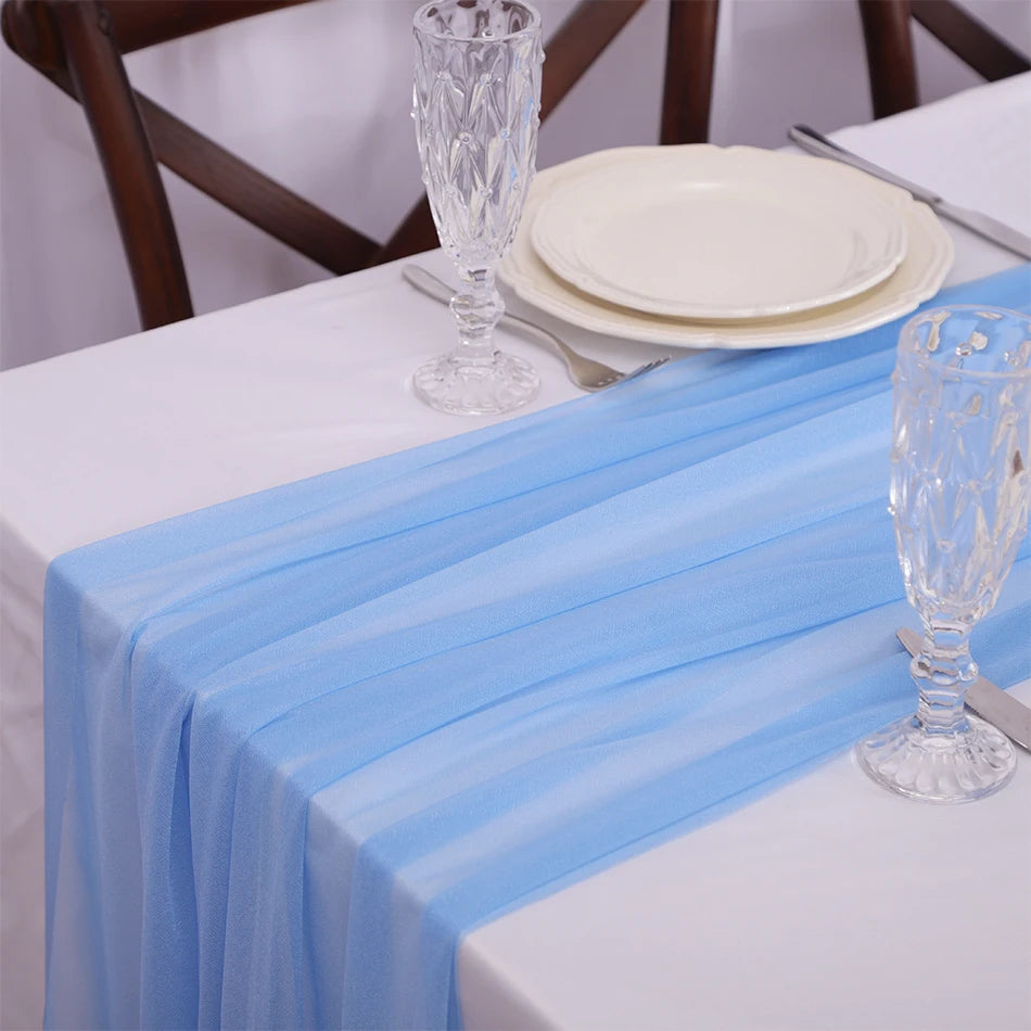Soft Chiffon Drape for Backdrops, Arch or Table Runner