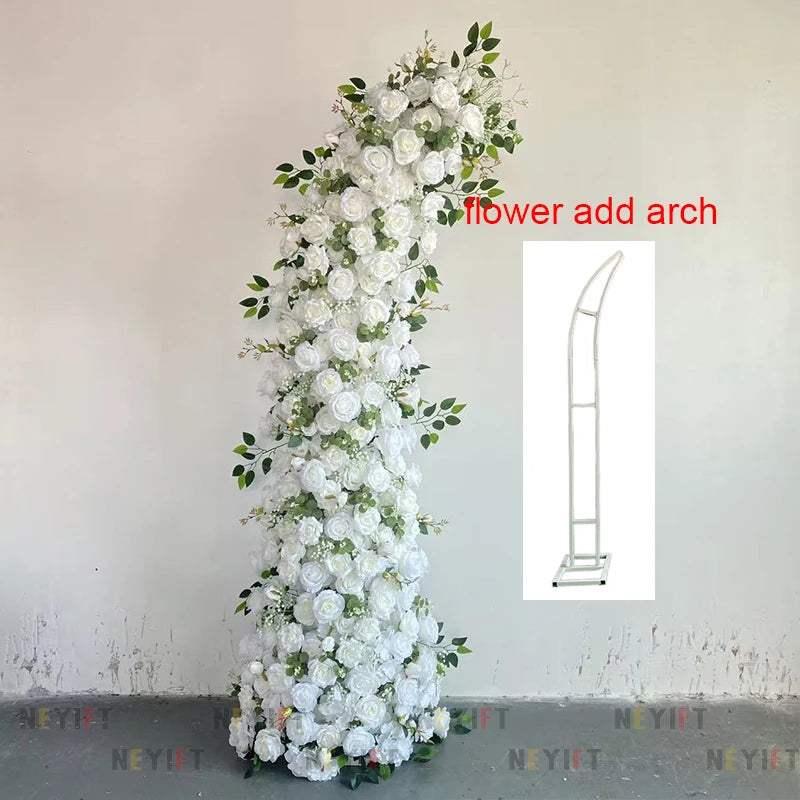Peony Velvet Rose Floor Floral Arrangement Decor