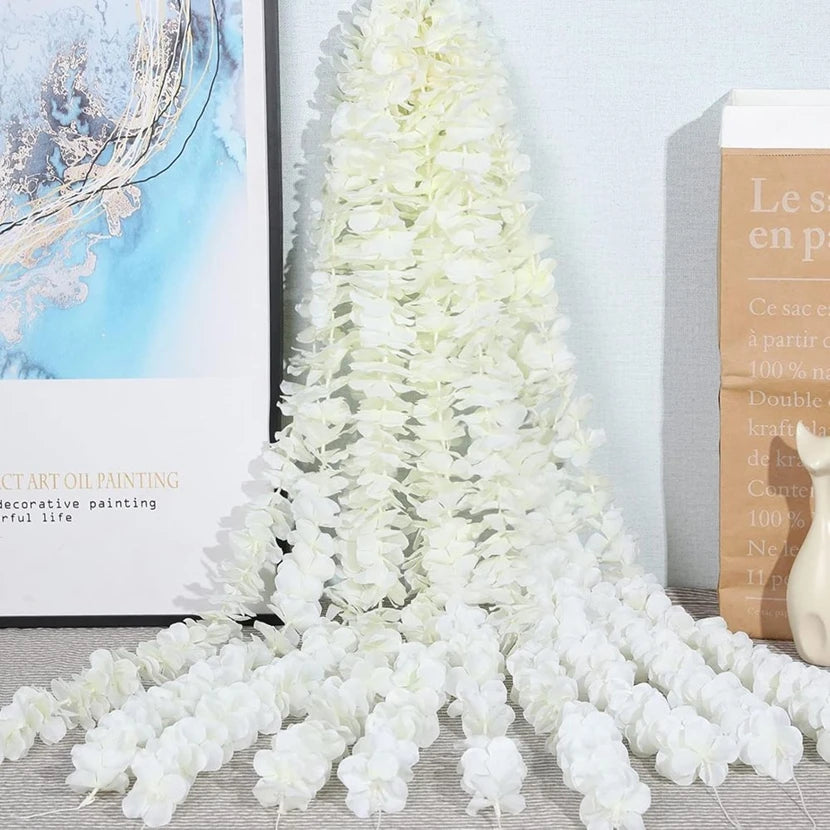 Silk Sakura Flower Hanging Vine