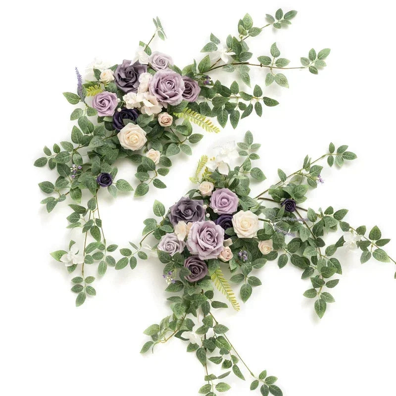 Elegant Rose Flower Decor Wedding Table Accent