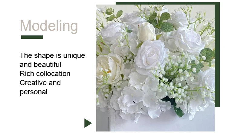 Peony Velvet Rose Floor Floral Arrangement Decor