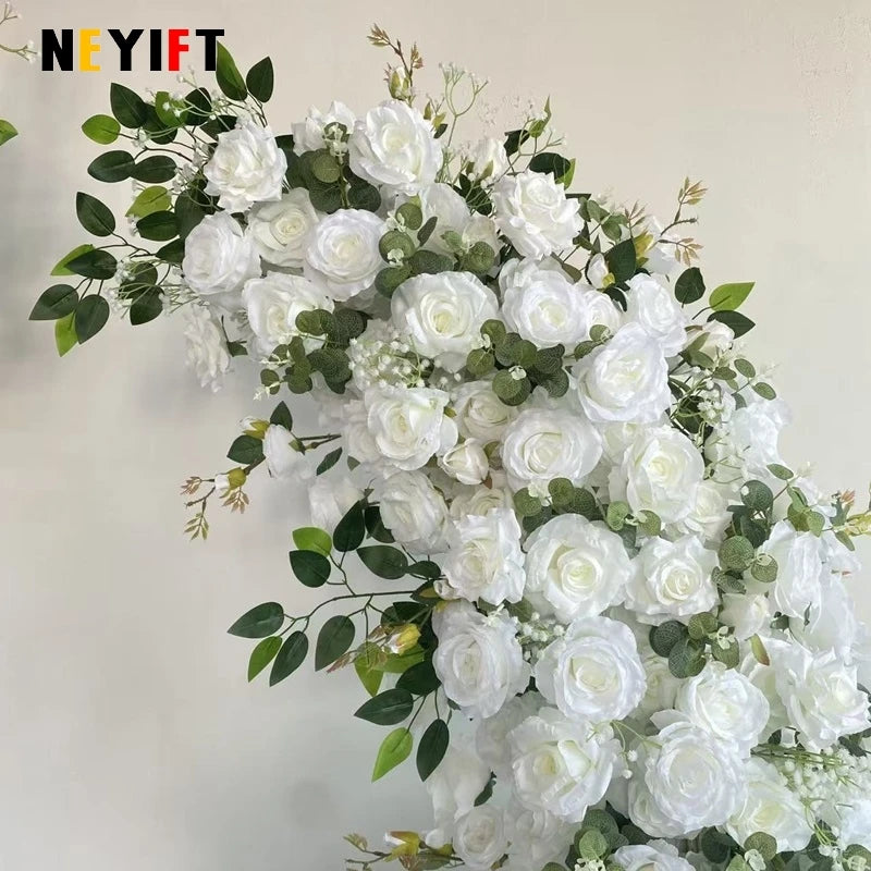 Peony Velvet Rose Floor Floral Arrangement Decor