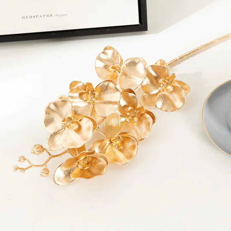 Golden Leaf Wedding Decor Branch