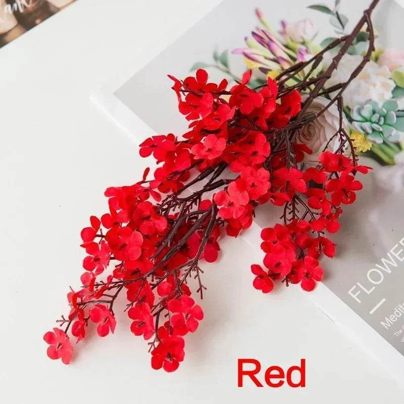 Artificial Flower Bouquet 13 Heads European Peony Silk Flowers Plastic