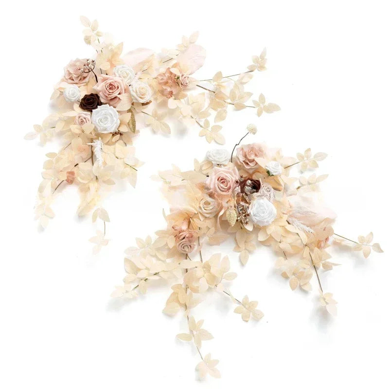 Artificial Rose Wedding Table Decor