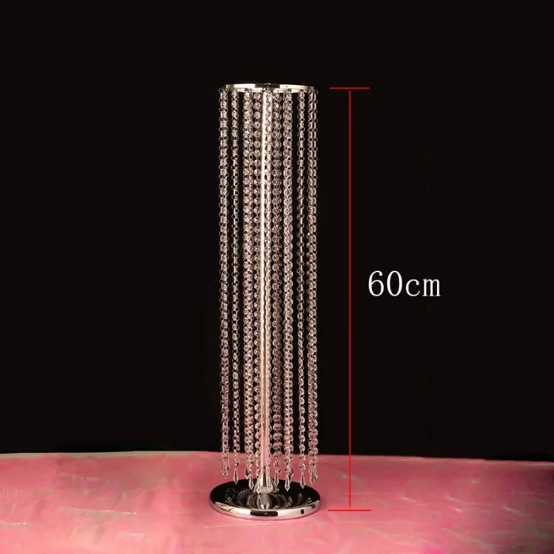 Twist Design Flower Stand Elegant Event Decor