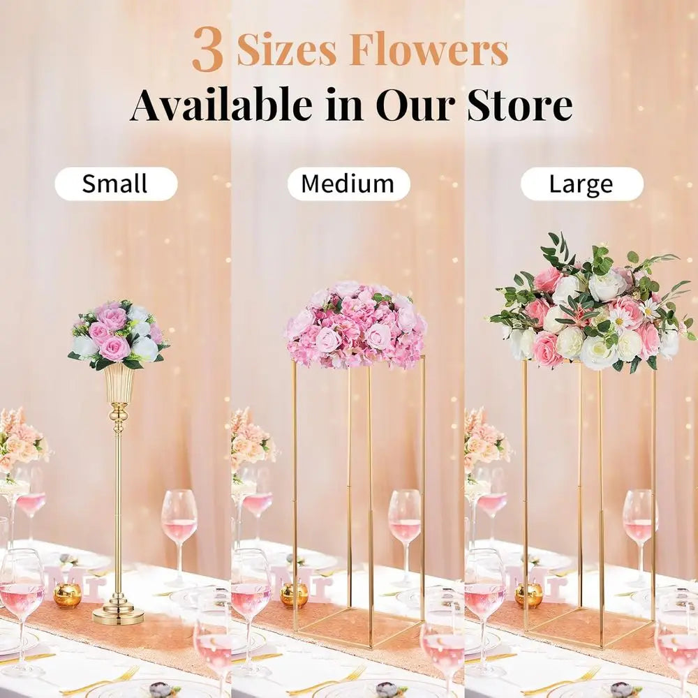 Romantic Rose Flower Ball Event Table Decor