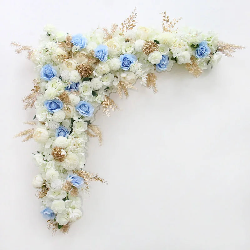 Boho Rose & Hydrangea Wedding Floral Arrangement – 4 Colors