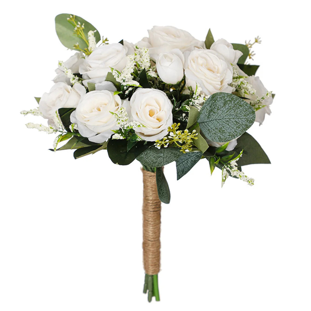 European Style Bridal Rose Bouquet