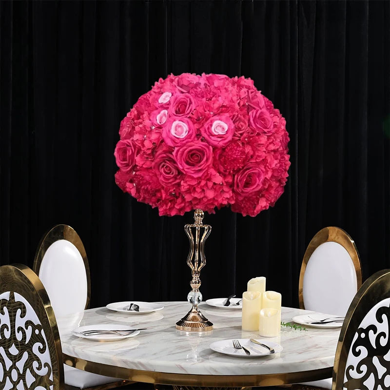 Premium Rose Flower Ball Event Decoration Piece