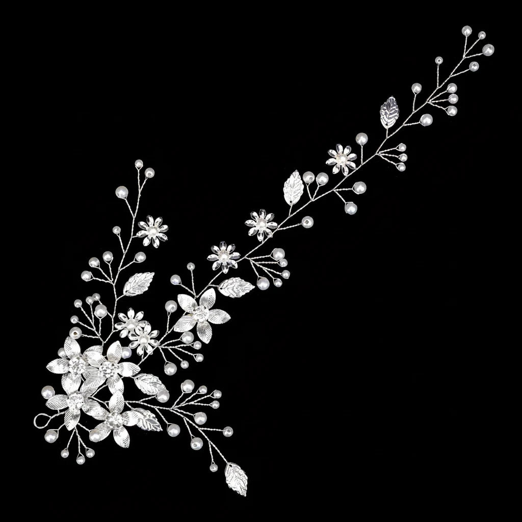 Pearl Rhinestone Bridal Headpiece