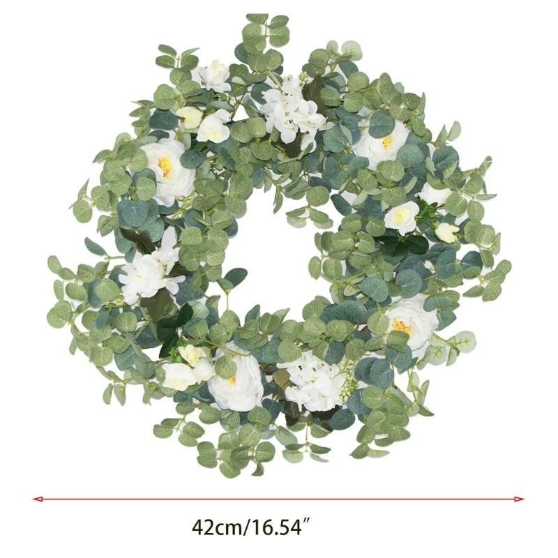 Eucalyptus Floral Door Wreath