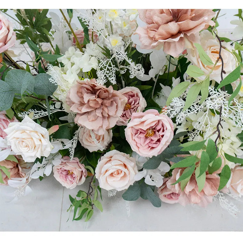 Romantic Blush Garden Wedding Floral Arrangements